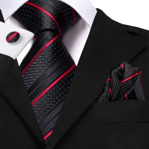 Silk Wedding  Striped Tie
