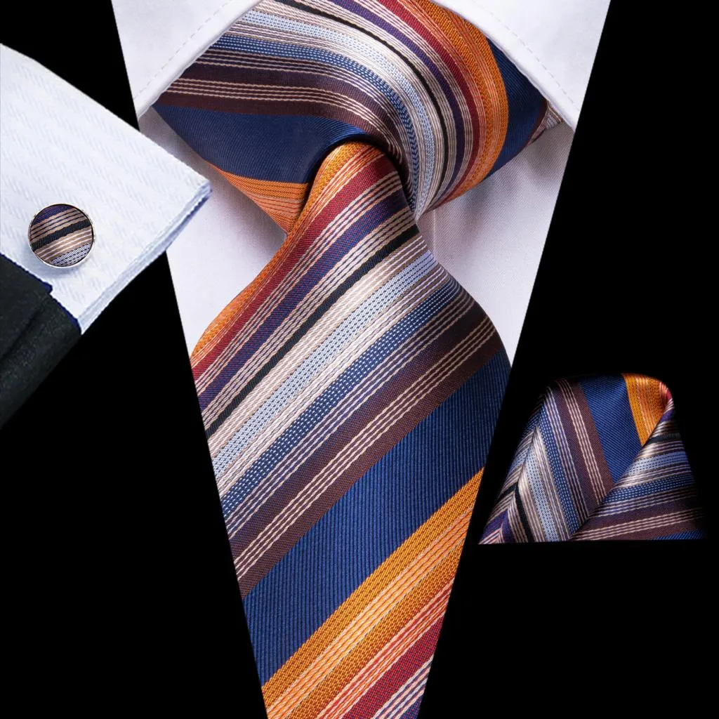 Silk Wedding  Striped Tie