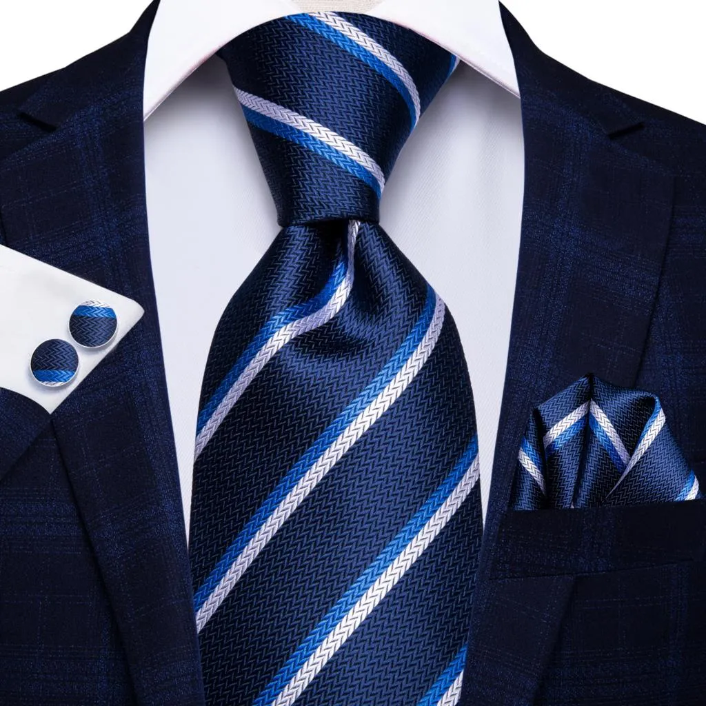 Silk Wedding  Striped Tie