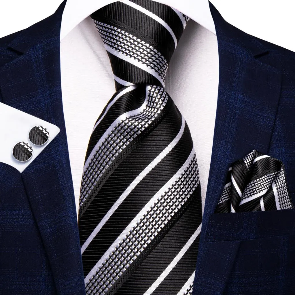 Silk Wedding  Striped Tie
