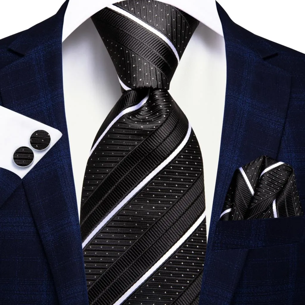 Silk Wedding  Striped Tie