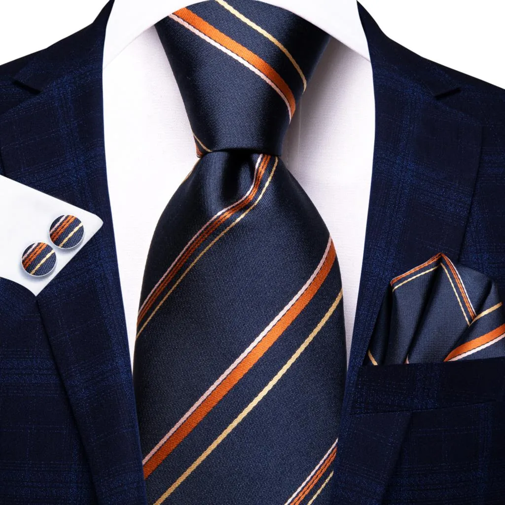 Silk Wedding  Striped Tie
