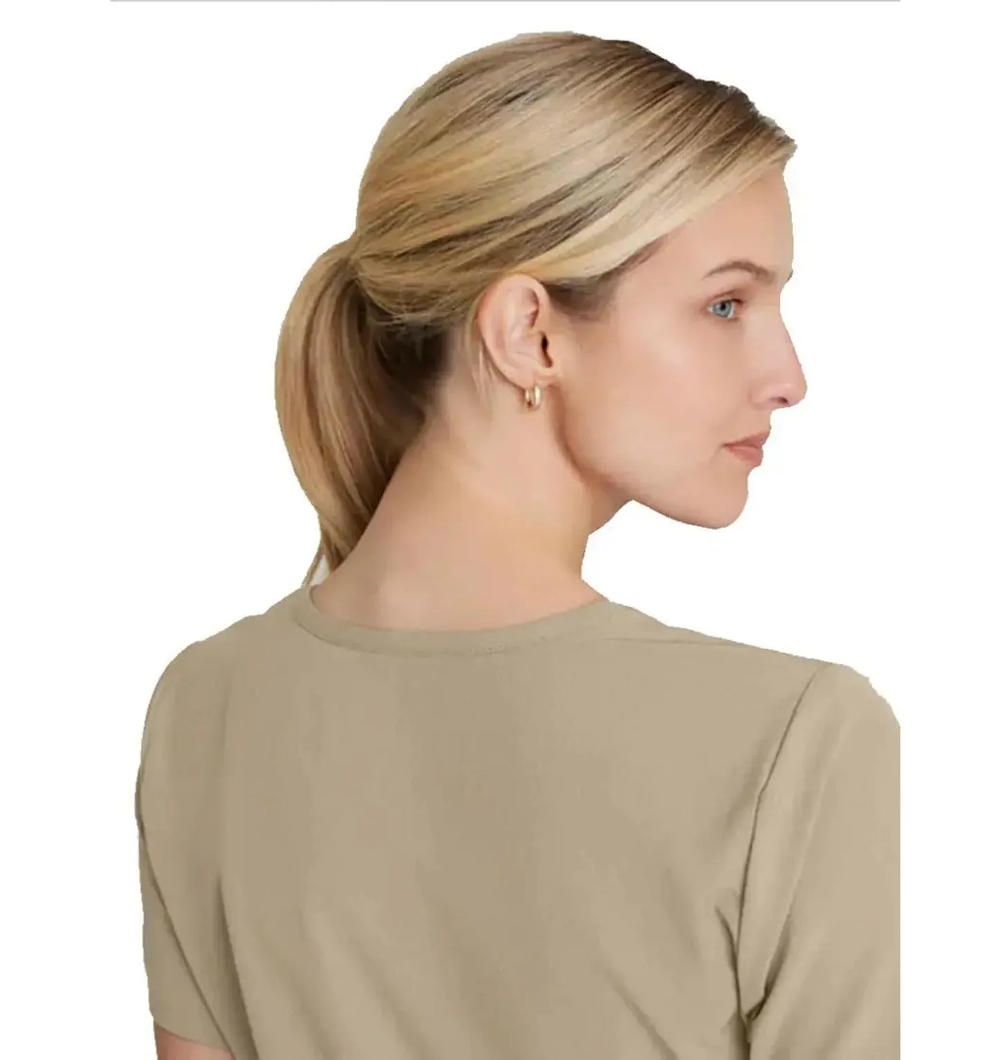 SKECHERS™ by Barco Reliance 3-Pocket Crossover V-Neck Scrub Top-Plus
