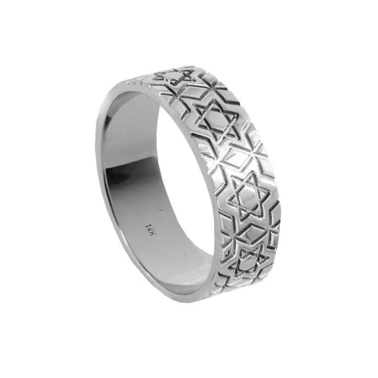 Star Of David Ring-Gold