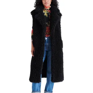 Steve Madden Giada Faux Fur Collar Vest