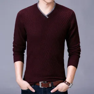 Thicken Solid Color Casual Sweater