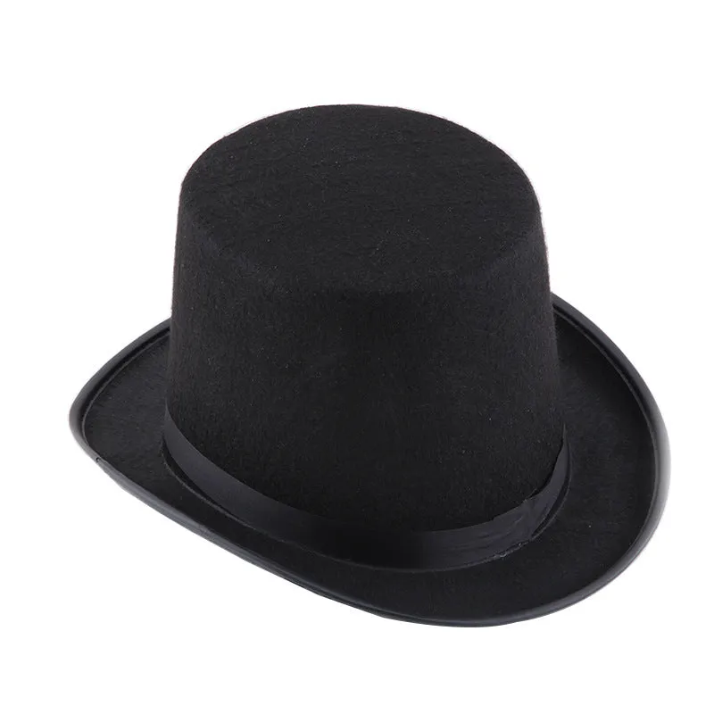 Top Hat Halloween Hat Magician Dress up Props Hat