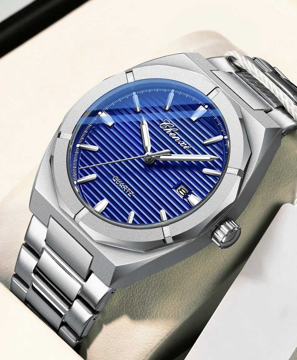 W3838 - Elegant Classic Men's Steel Watch