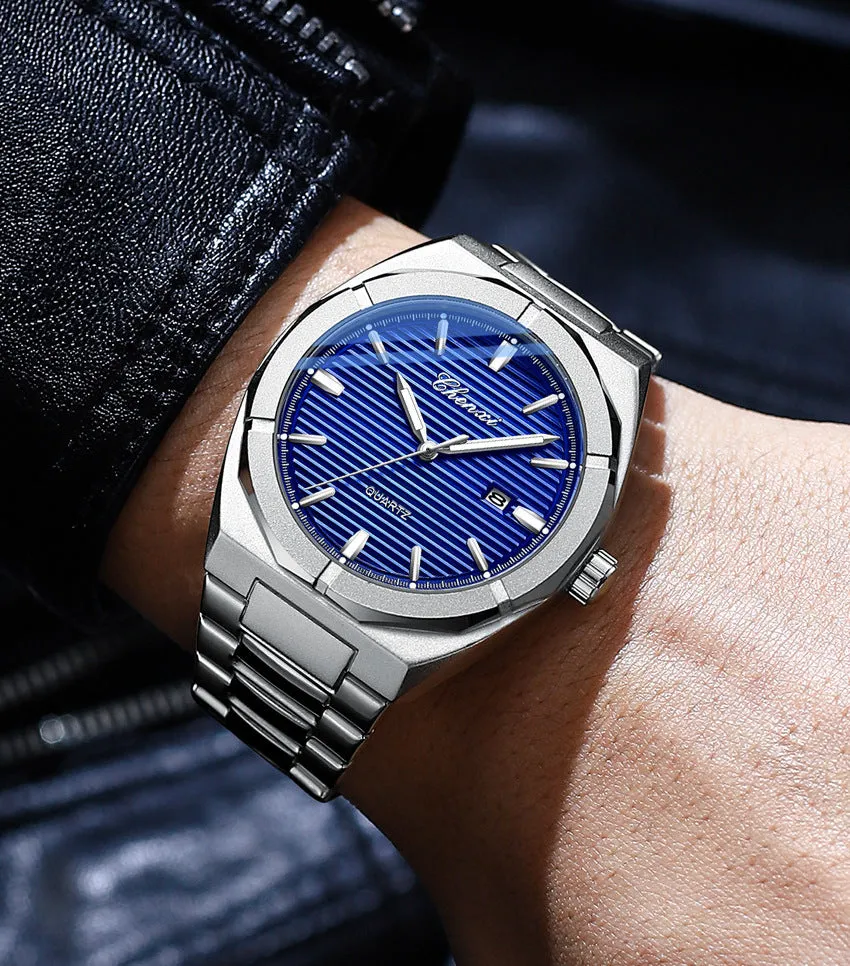 W3838 - Elegant Classic Men's Steel Watch