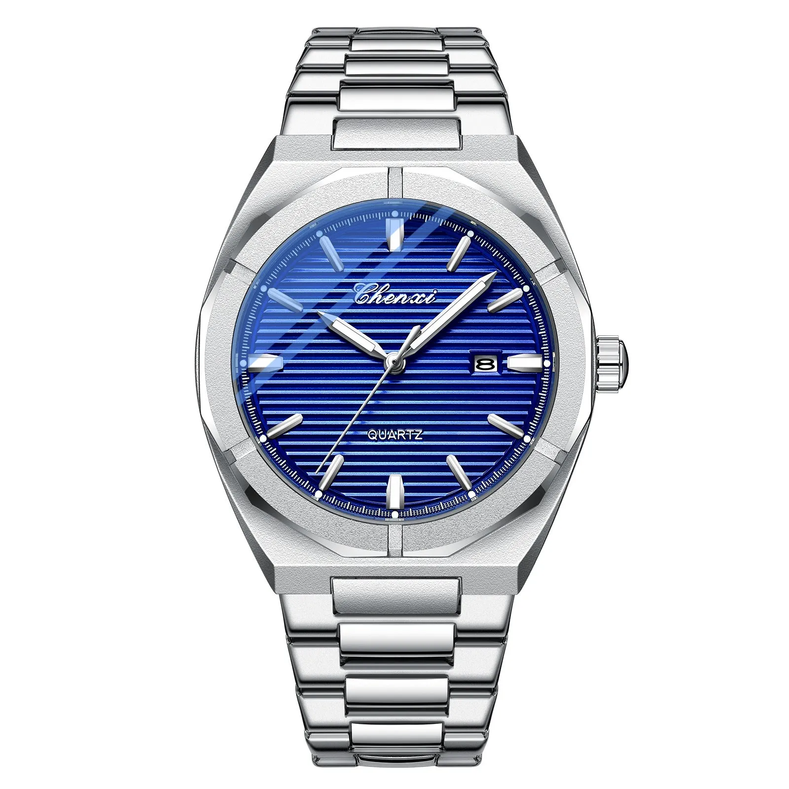 W3838 - Elegant Classic Men's Steel Watch
