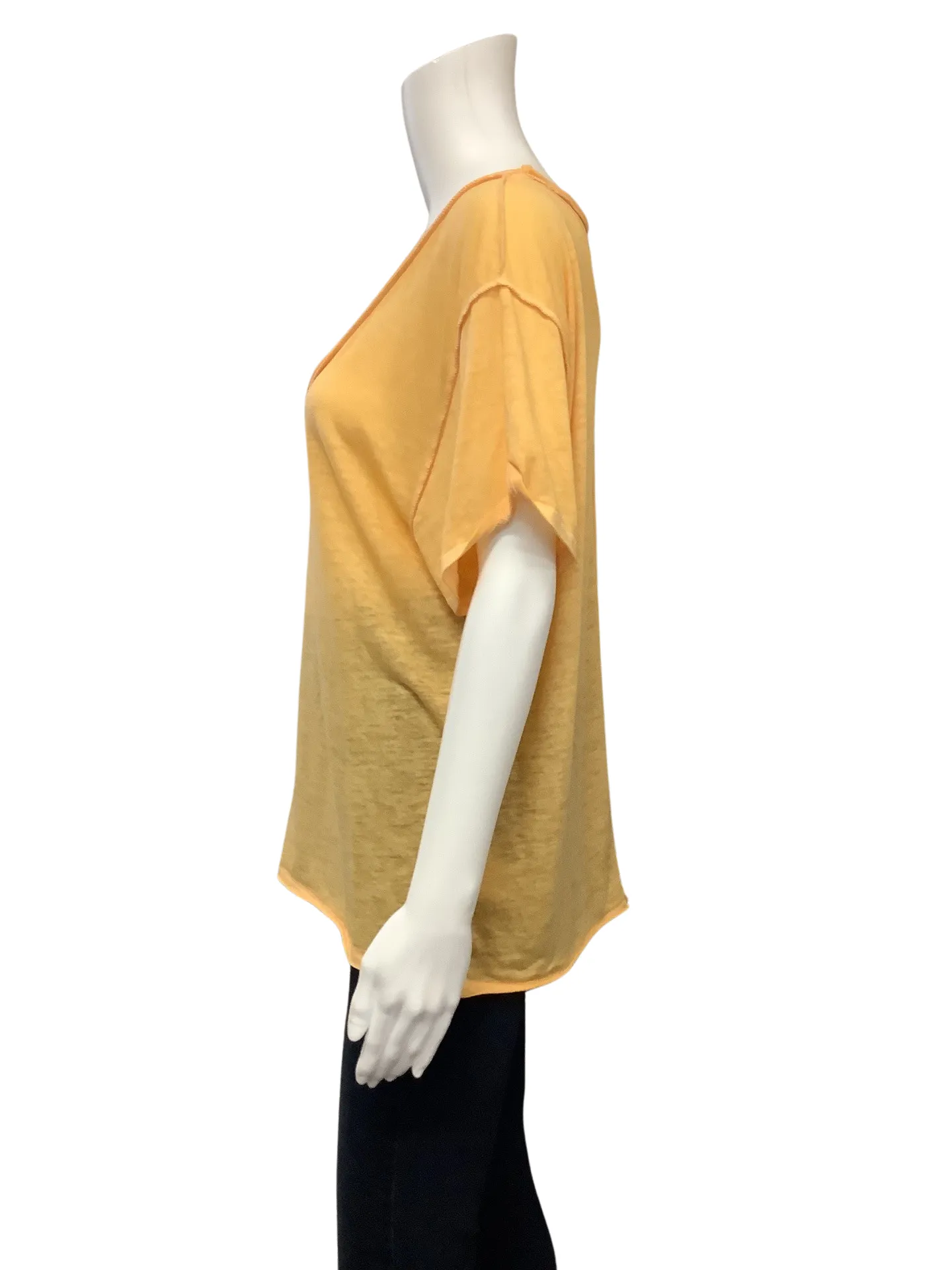 We The Free Women's Top Yellow Size: S