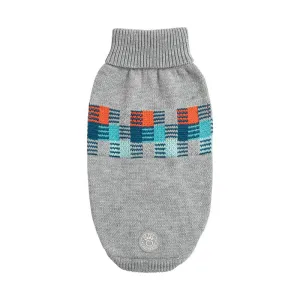 Winter Sailor Sweater - Grey Mix: Cozy Retro Style