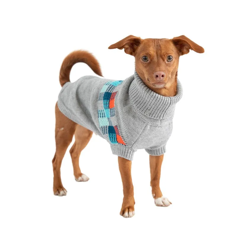Winter Sailor Sweater - Grey Mix: Cozy Retro Style