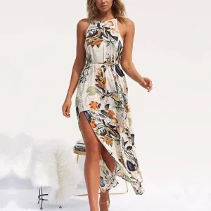 Women's Summer Beach Casual Maxi Long Dress