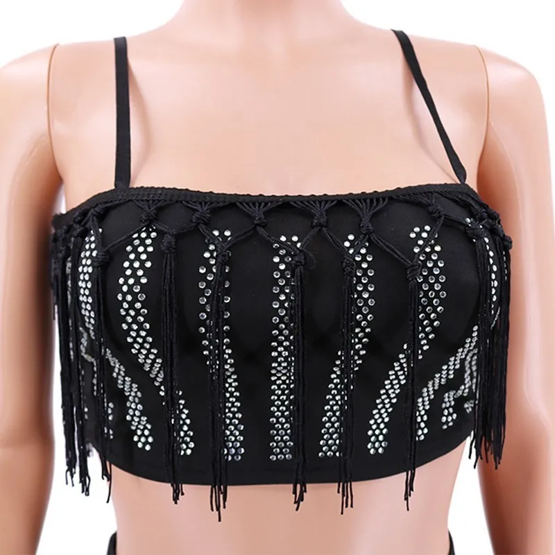 Women's Summer Mini Sheath Two-Piece Dress With Tassels