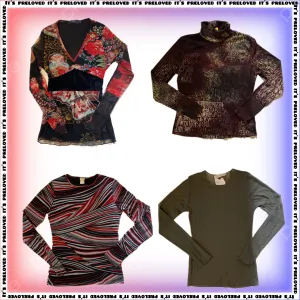 Y2K Mesh and Printed Tops Mix (SS-638)