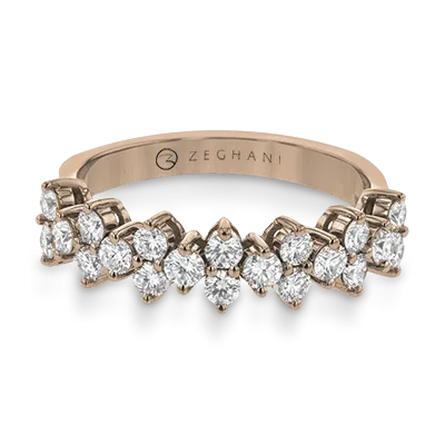 ZR2000 Right Hand Ring in 14k Gold with Diamonds